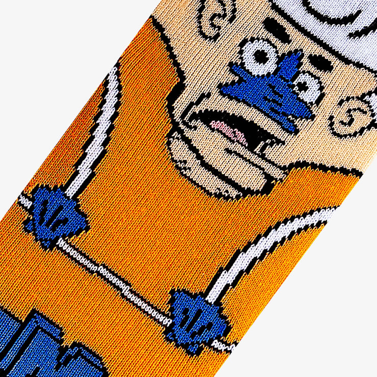 Mermaid Man & Barnacle Boy Big Kids Crew Socks