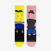 SpongeBob & Patrick Hipsters 360 Big Kids Crew Socks