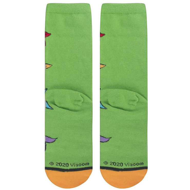 Turtle Boys Big Kids Crew Socks