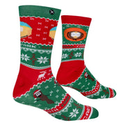 Cartman & Kenny Sweater Men's Crew Socks