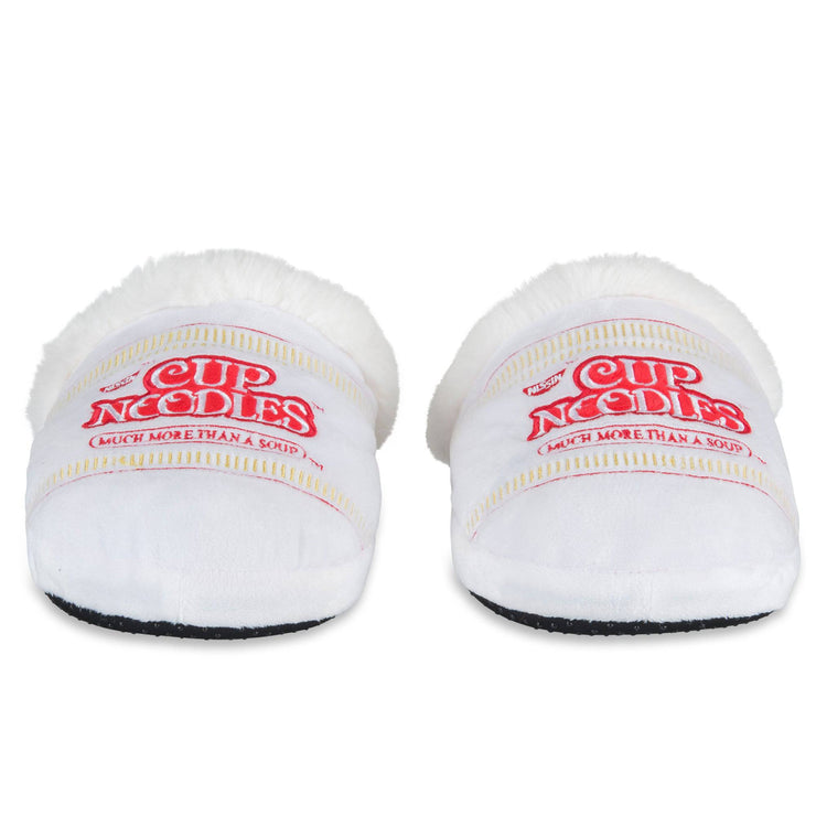 Cup Noodles Fuzzy Slip-On Slippers