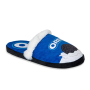 Oreo Dunk Fuzzy Slip-On Slippers