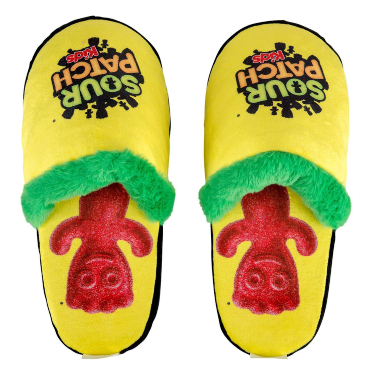 Sour Patch Kids Fuzzy Slip-On Slippers