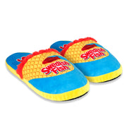 Swedish Fish Fuzzy Slip-On Slippers