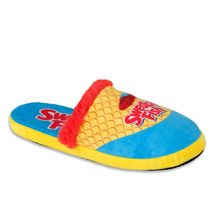 Swedish Fish Fuzzy Slip-On Slippers