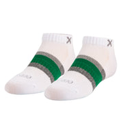 Stripe White Gray Green