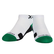 Basix Women Ankle 3 Block Staple Green White Black