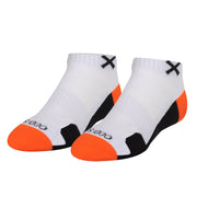 Basix Women Ankle 3 Block Staple Orange White Black