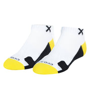 Basix Women Ankle 3 Block Staple Yellow White Black