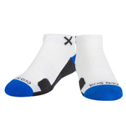 Basix Women Ankle 3 Block Staple Royal White Black