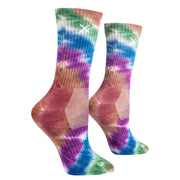 Tie Dye Hippy Women's Crew Socks