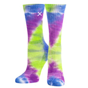 Tie Dye Far Out Women's Crew Socks