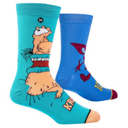 Aaahh Real Monsters! Men's Crew Socks