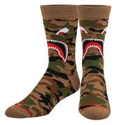 Warplane Camo Men's Crew Socks