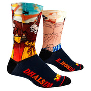 Dhalsim Vs E Honda Men's Crew Socks