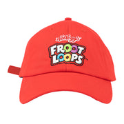 Froot Loops Red Dad Hat