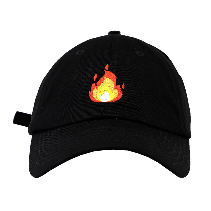 Lil Flame Black Dad Hat