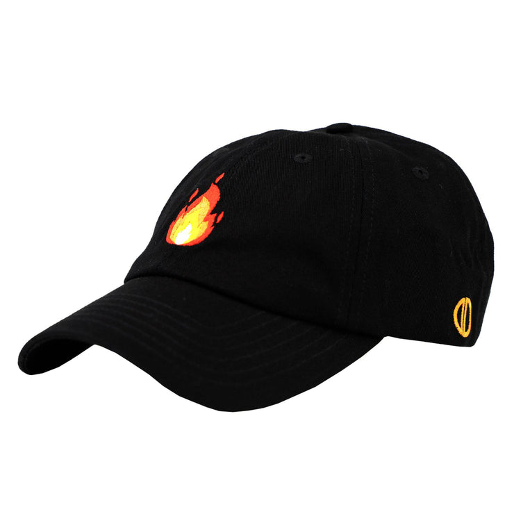 Lil Flame Black Dad Hat