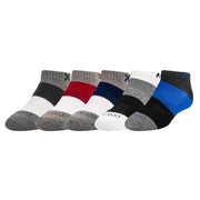 Block Striped Multi Big Kids Ankle Socks