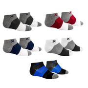 Block Striped Multi Big Kids Ankle Socks