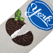 York Peppermint Pattie Men's Crew Socks