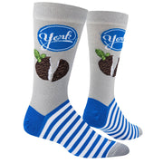 York Peppermint Pattie Men's Crew Socks