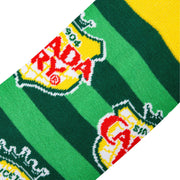 Canada Dry Stripes Men's Crew Socks