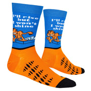 Garfield Rise & Shine Men's Crew Socks