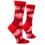 Dr Pepper Retro Women's Crew Socks