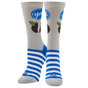 York Peppermint Pattie Women's Crew Socks