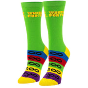 Wheel Of Fortune Women's Crew Socks