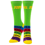 Wheel Of Fortune Women's Crew Socks