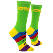 Wheel Of Fortune Women's Crew Socks