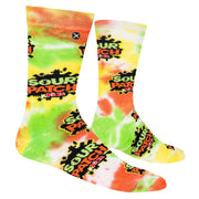 Sour Patch Kids Tie Dye (Knit) Men's Crew Socks