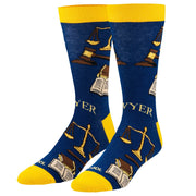 Lawyer Men's Crew Socks