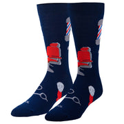 Barber Shop Men's Crew Socks