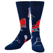 Barber Shop Men's Crew Socks