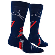 Barber Shop Men's Crew Socks