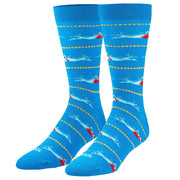 Swimmers Men's Crew Socks