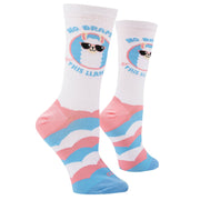 No Drama Llama Women's Crew Socks