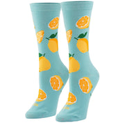 Lemons Women's Crew Socks