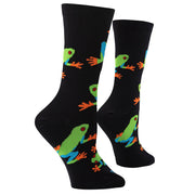 Tree Frogs Women's Crew Socks