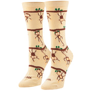 Monkeys Women's Crew Socks