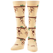 Monkeys Women's Crew Socks