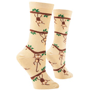 Monkeys Women's Crew Socks