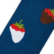 Chocolate Strawberries Women's Crew Socks