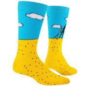 Beach Volleyball Men's Crew Socks