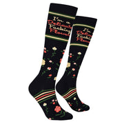 Delicate Flower Compression Socks