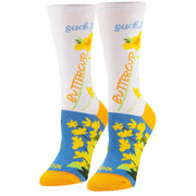 Suck It Up Buttercup Women's Crew Socks