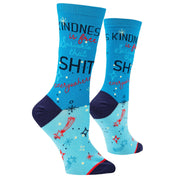 Kindness Is Free Women's Crew Socks